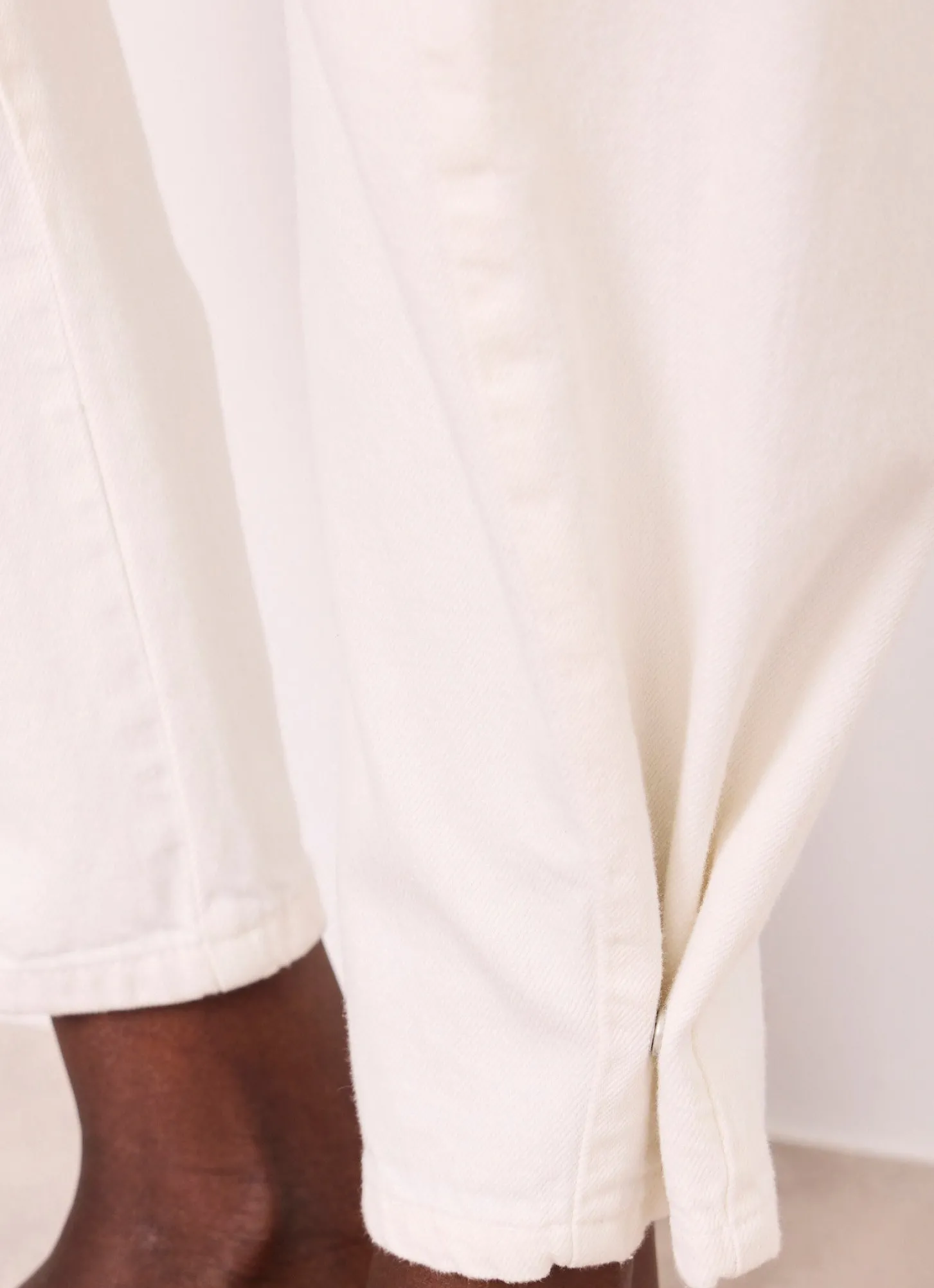 White Balloon Popper Jeans