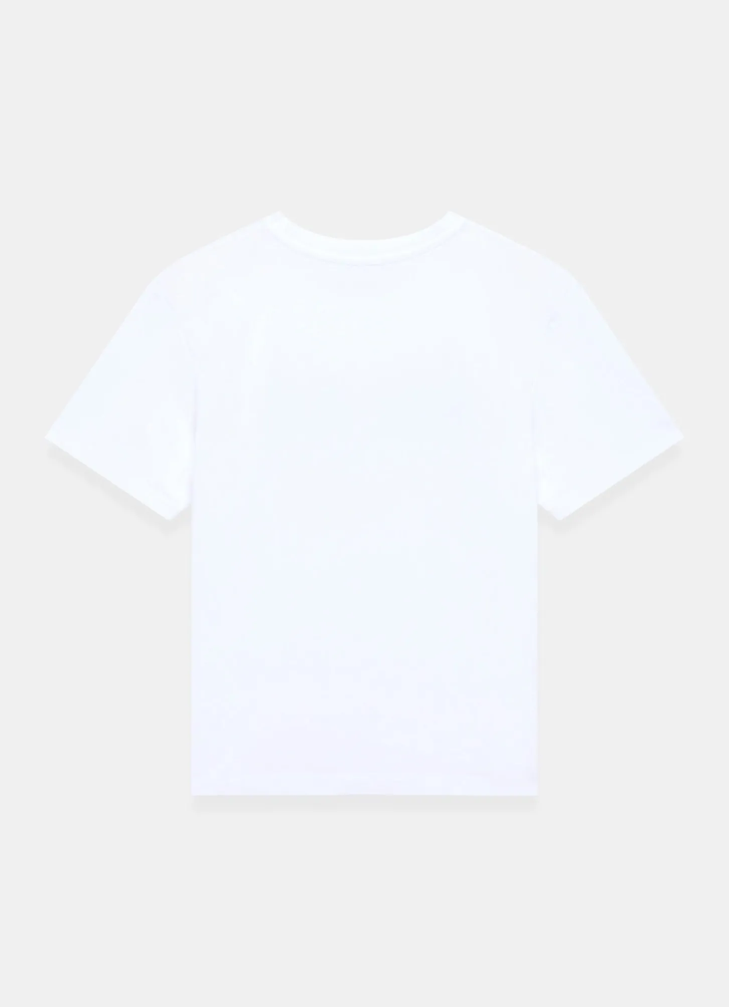White Cotton Milan Graphic T-Shirt