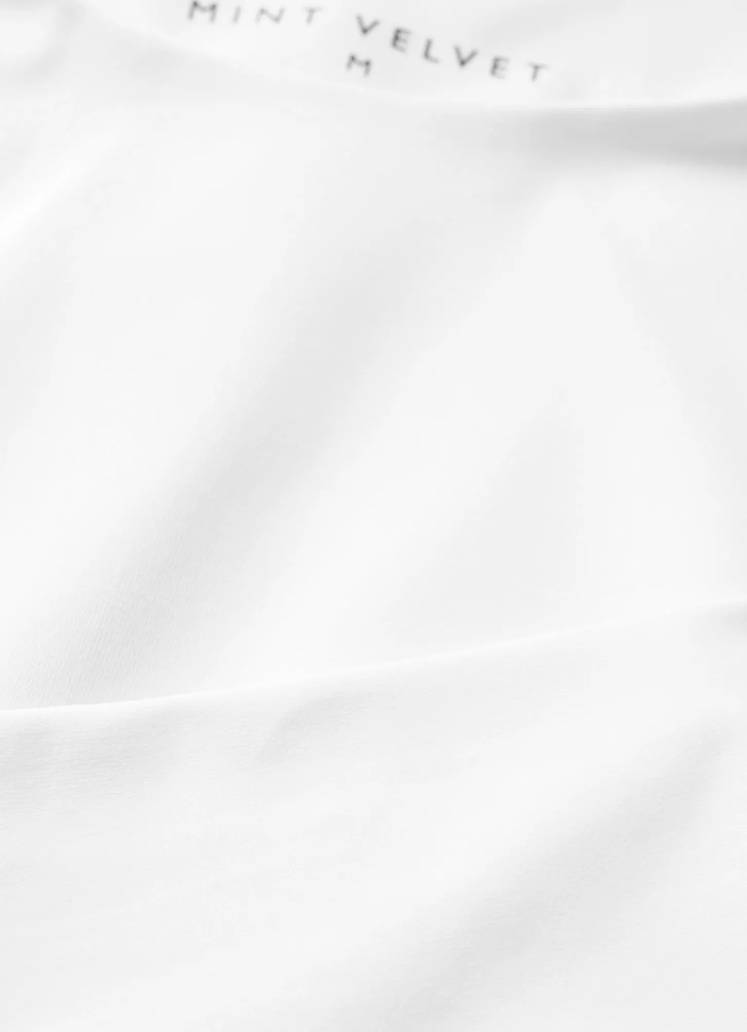 White Long Sleeve Layering Top