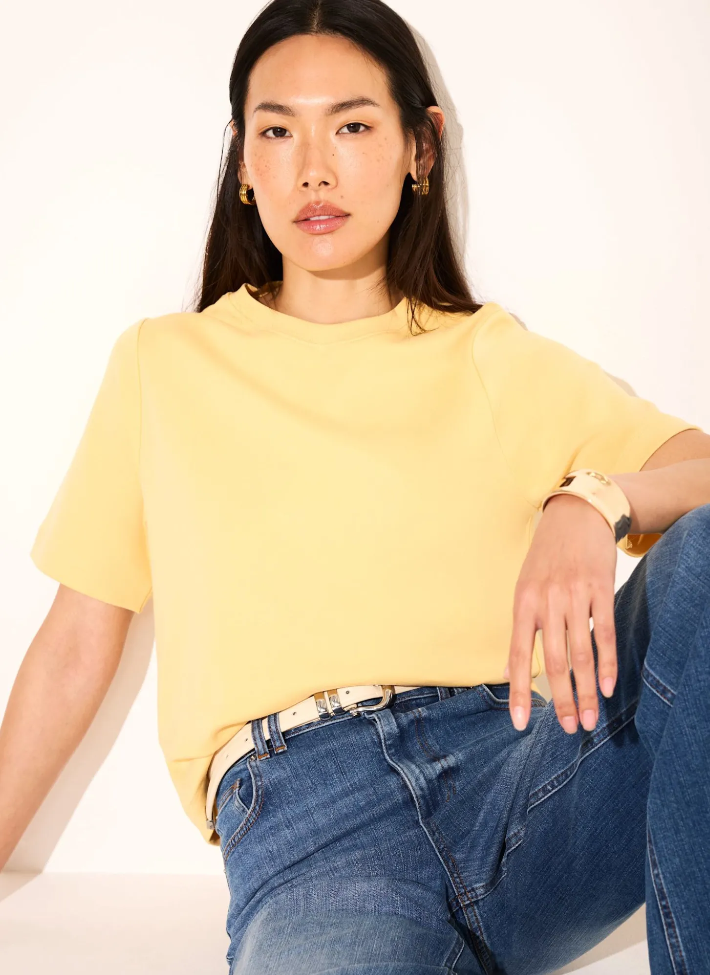 Yellow Cotton Ultimate T-Shirt